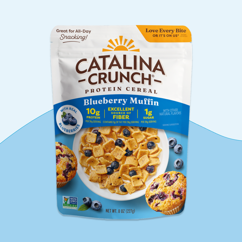 Blueberry Muffin with Blueberries Cereal - Clean Select Cereal Lineup