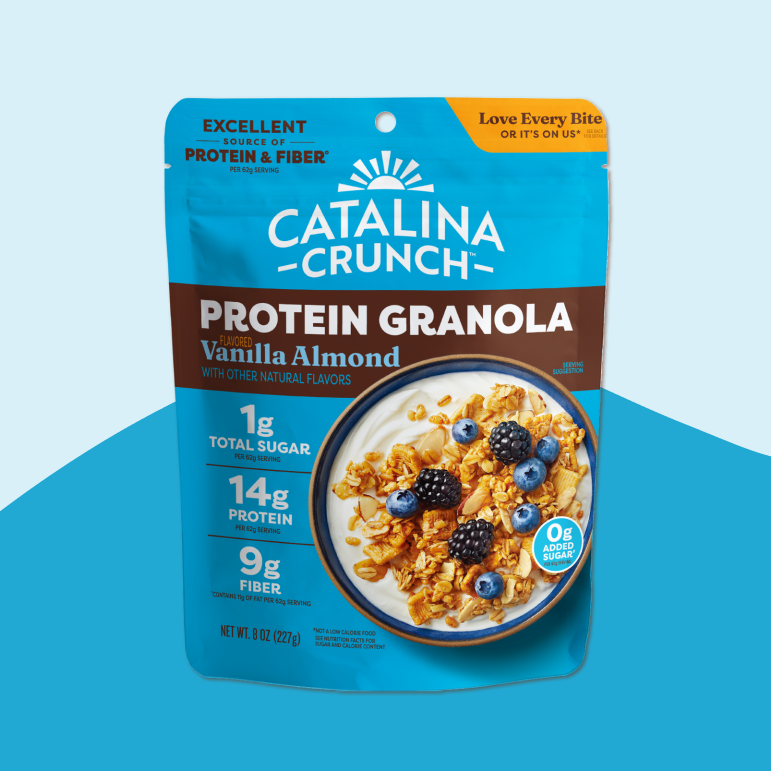 Vanilla Almond Granola - Clean Travel Granola Favorite